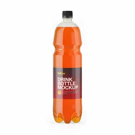 1 5l Pet Bottle With Orange Soft Drink